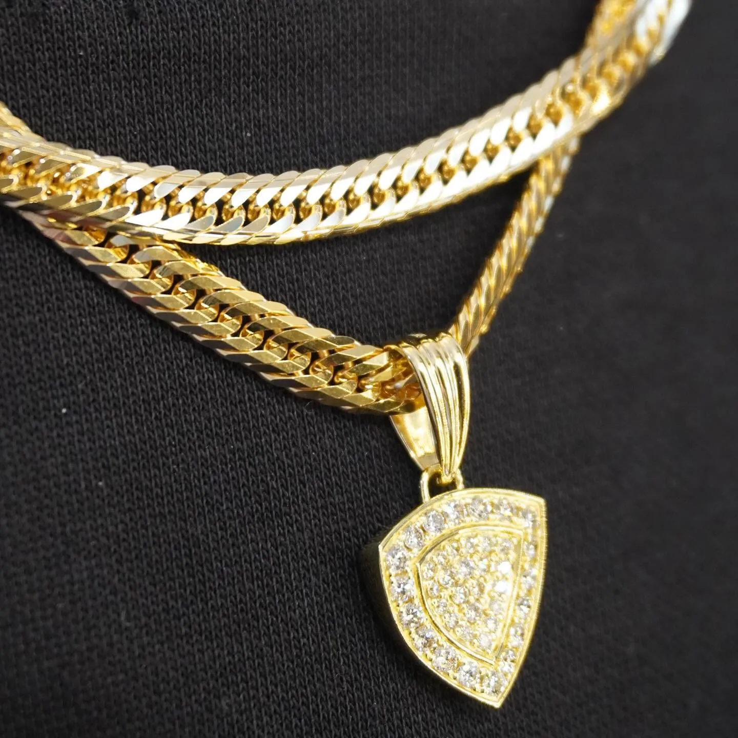 K18 ダイヤモンドペンダント💎