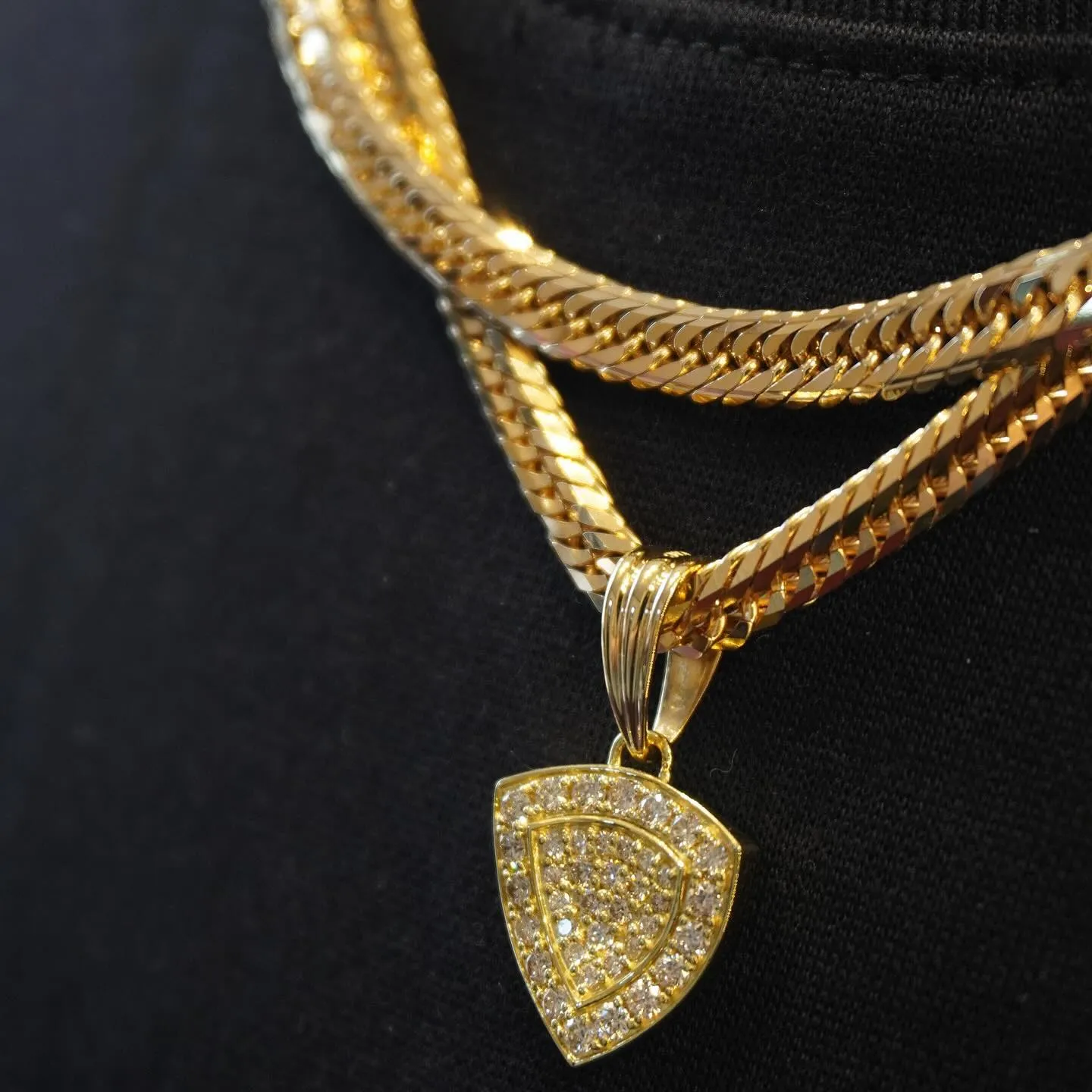 K18 ダイヤモンドペンダント💎