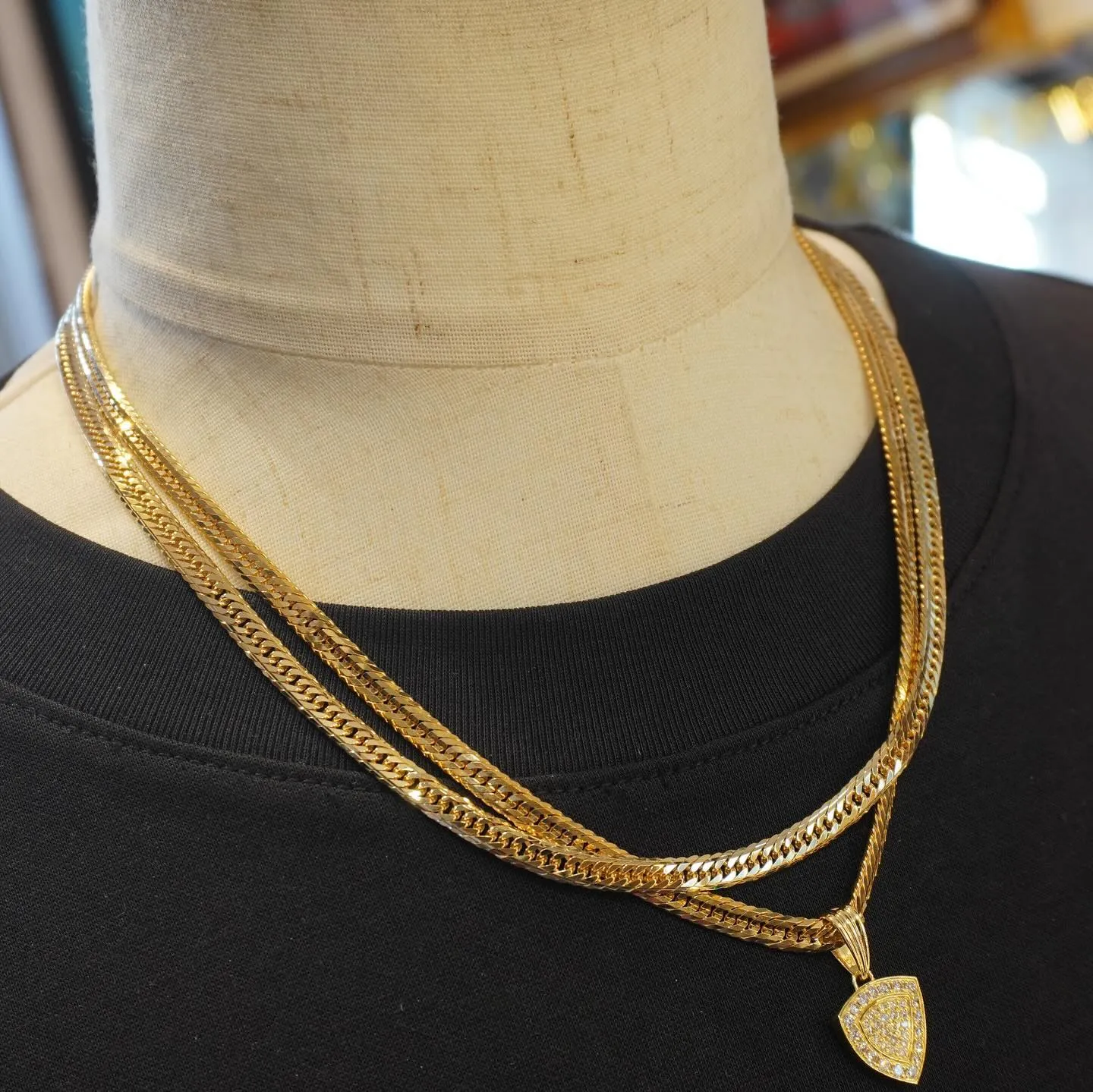 K18 ダイヤモンドペンダント💎