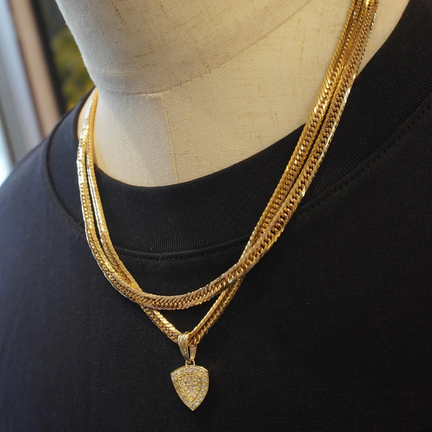 K18 ダイヤモンドペンダント💎