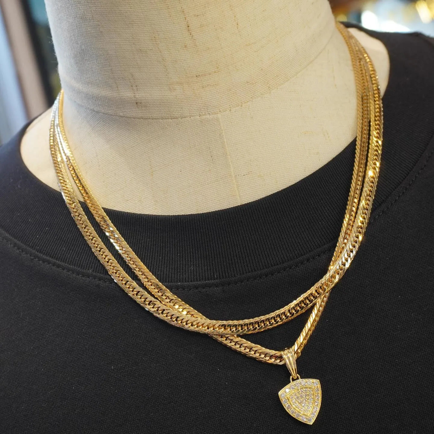 K18 ダイヤモンドペンダント💎