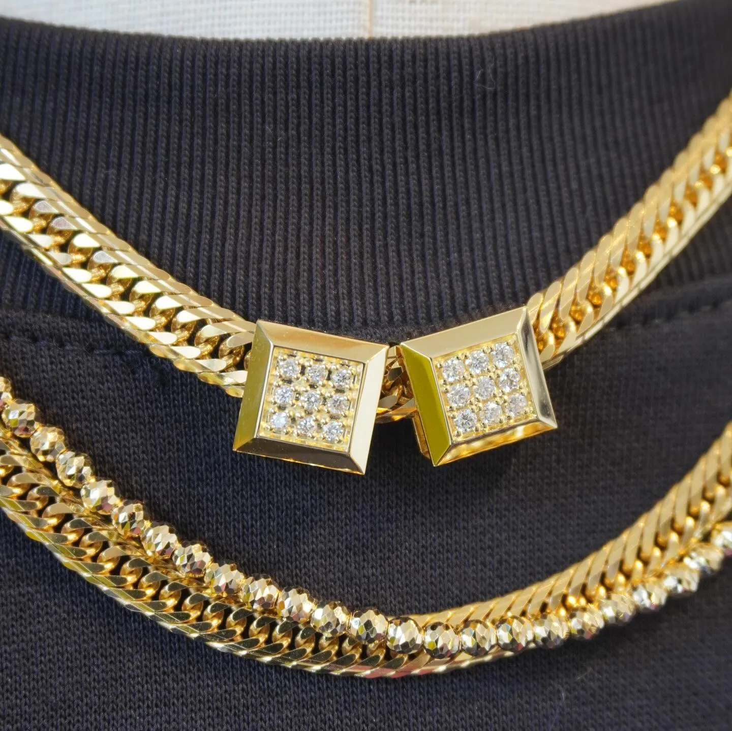 K18 3点限定❗️ビーズ12β