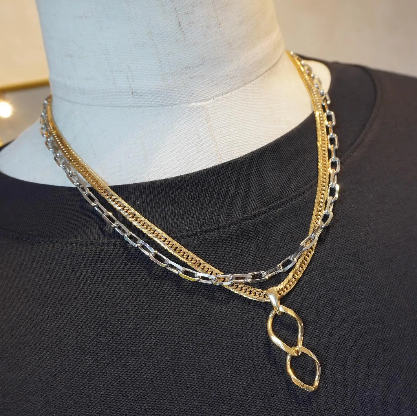 K18 当店オリジナル‼️チェーンペンダント⁎⁺˳✧༚