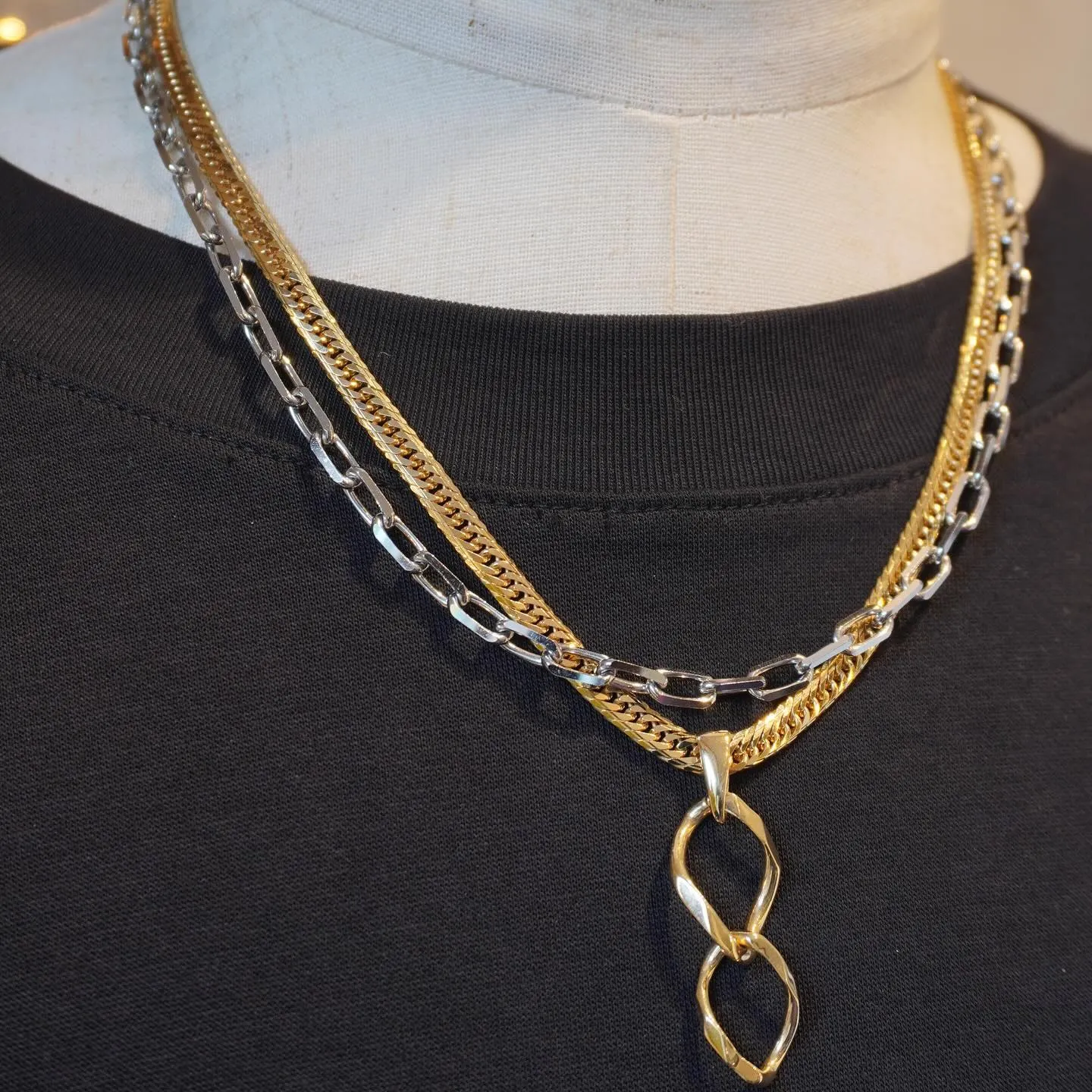 K18 当店オリジナル‼️チェーンペンダント⁎⁺˳✧༚