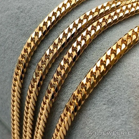 究極の輝き！18金6面カットダブル喜平の魅力を探る