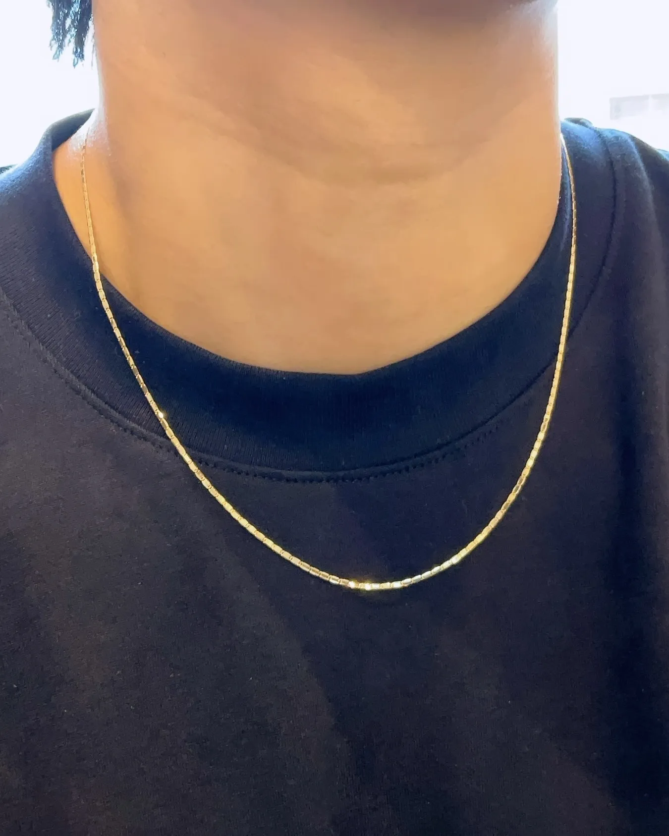 程よい輝きで主張しすぎない