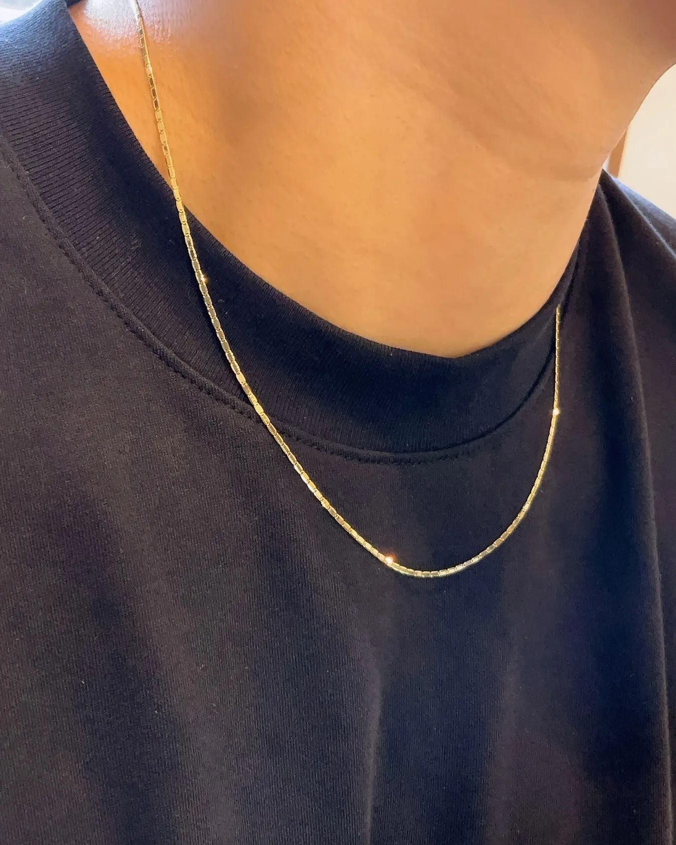 程よい輝きで主張しすぎない