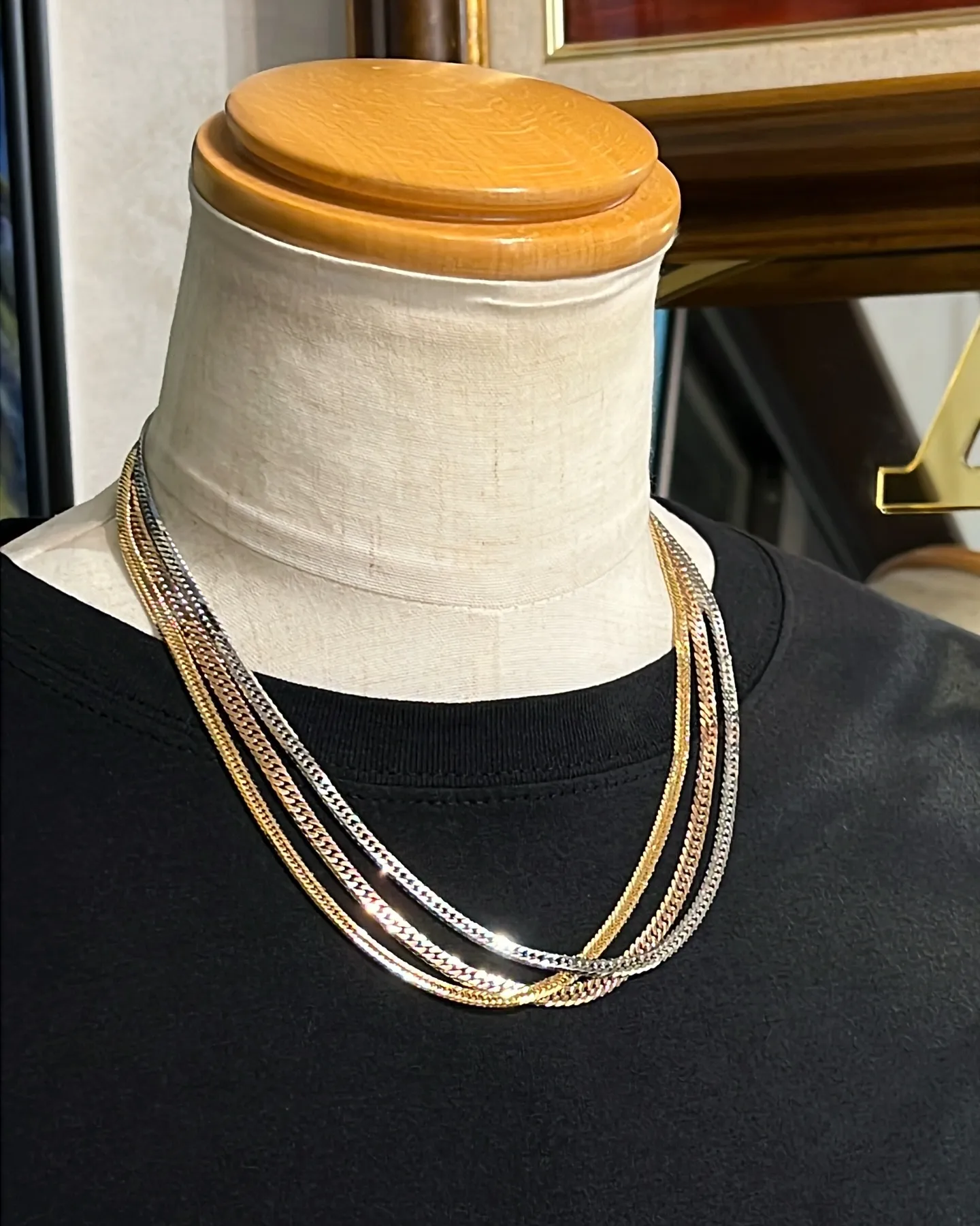 K18/PG/PT  喜平の色味を比較 ✨