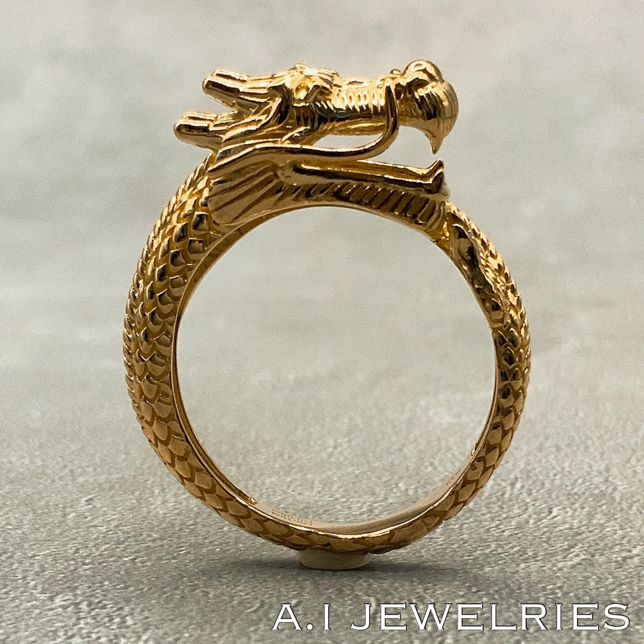 18金ドラゴンリングの魅力解析