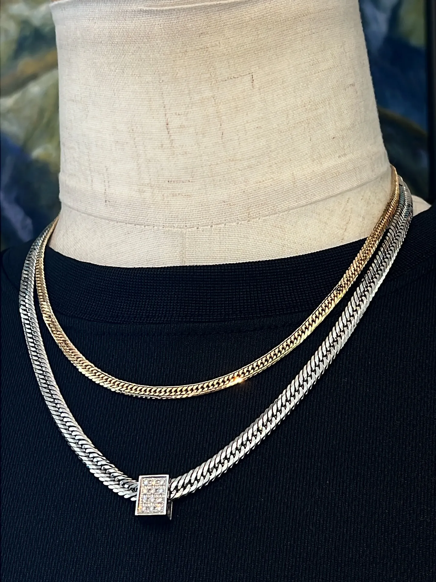 K18/PT850  喜平ネックレス✨