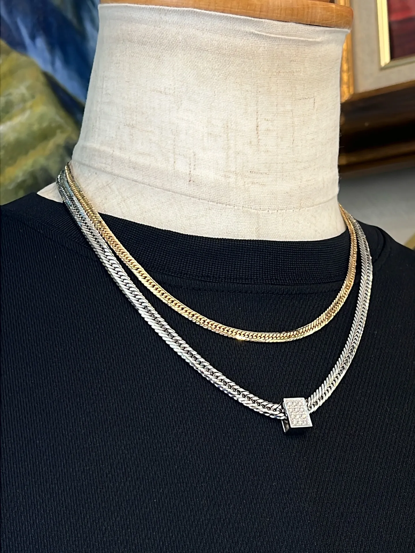 K18/PT850  喜平ネックレス✨