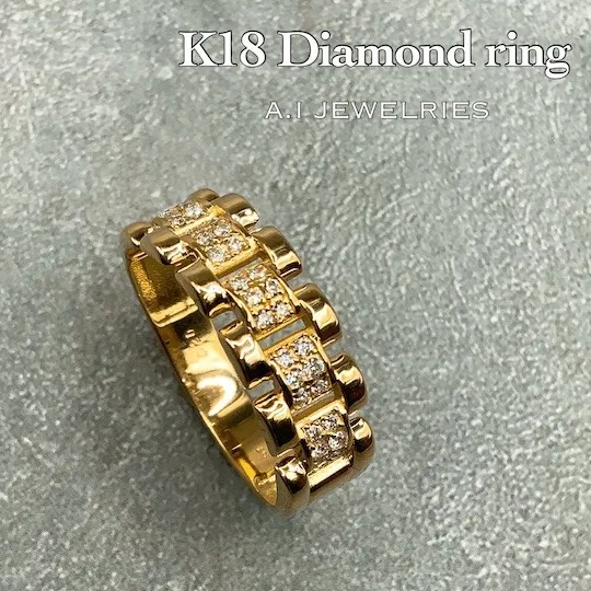 💎18金×プラチナ900 同デザインで魅せるダイヤモンドリング比較✨