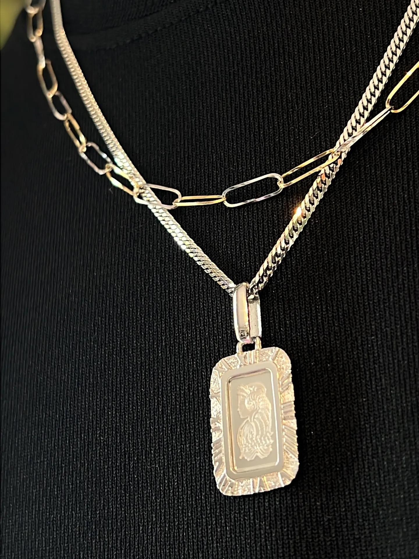 PT プラチナ喜平コーデ✨