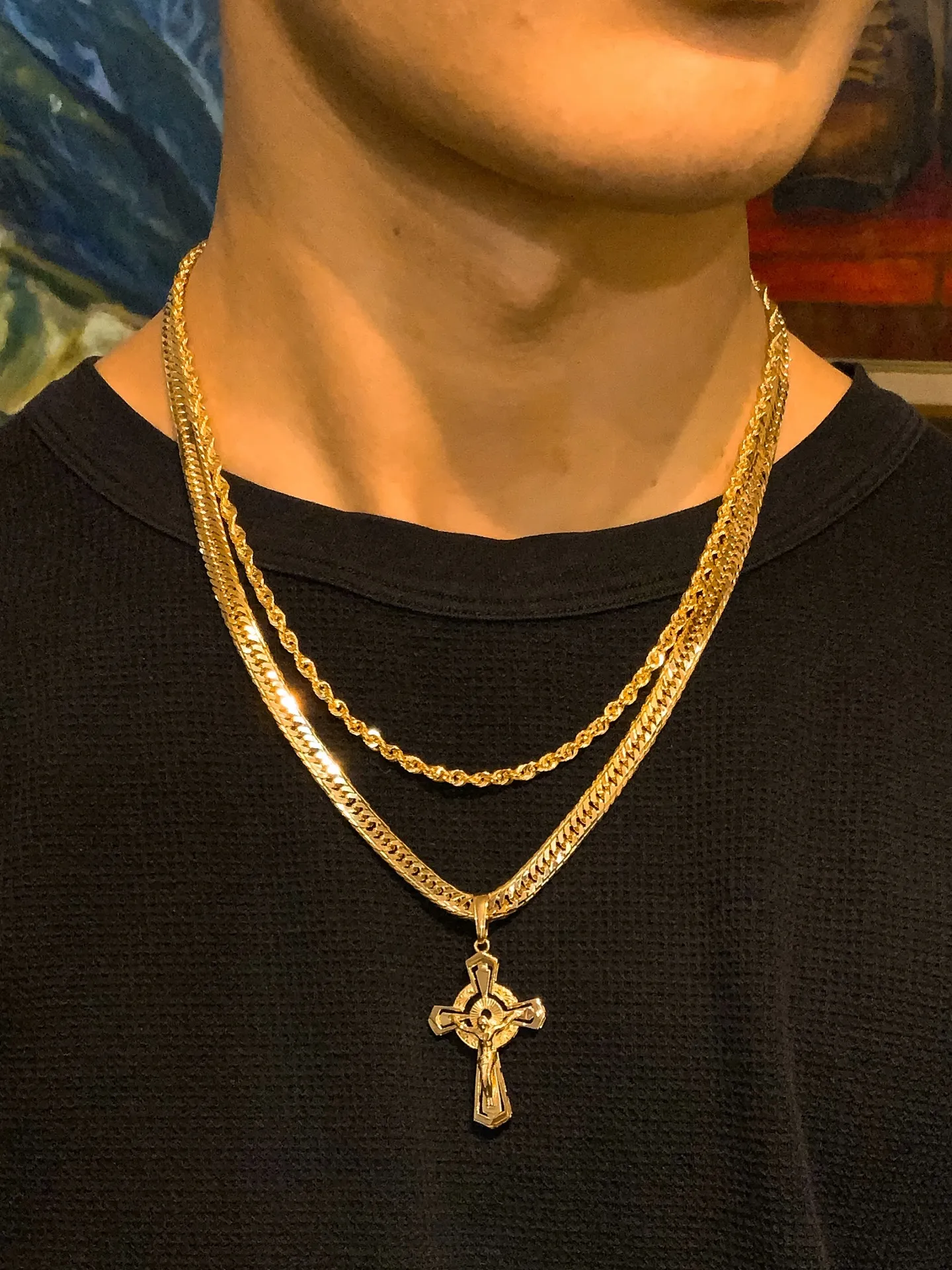 ✨造形美で選ぶ、K18クロス✨