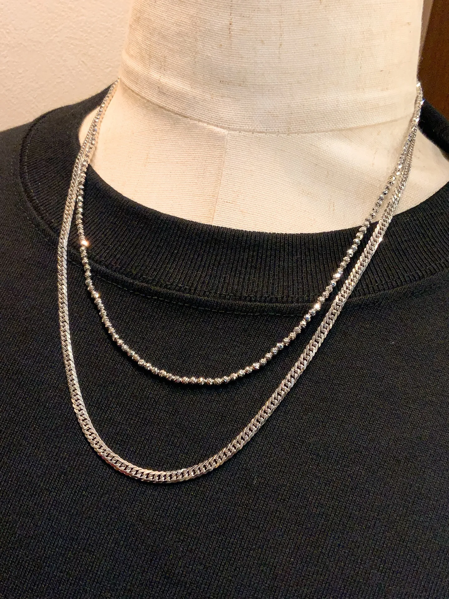 ✨すべてPT850で揃える、完成された首元✨