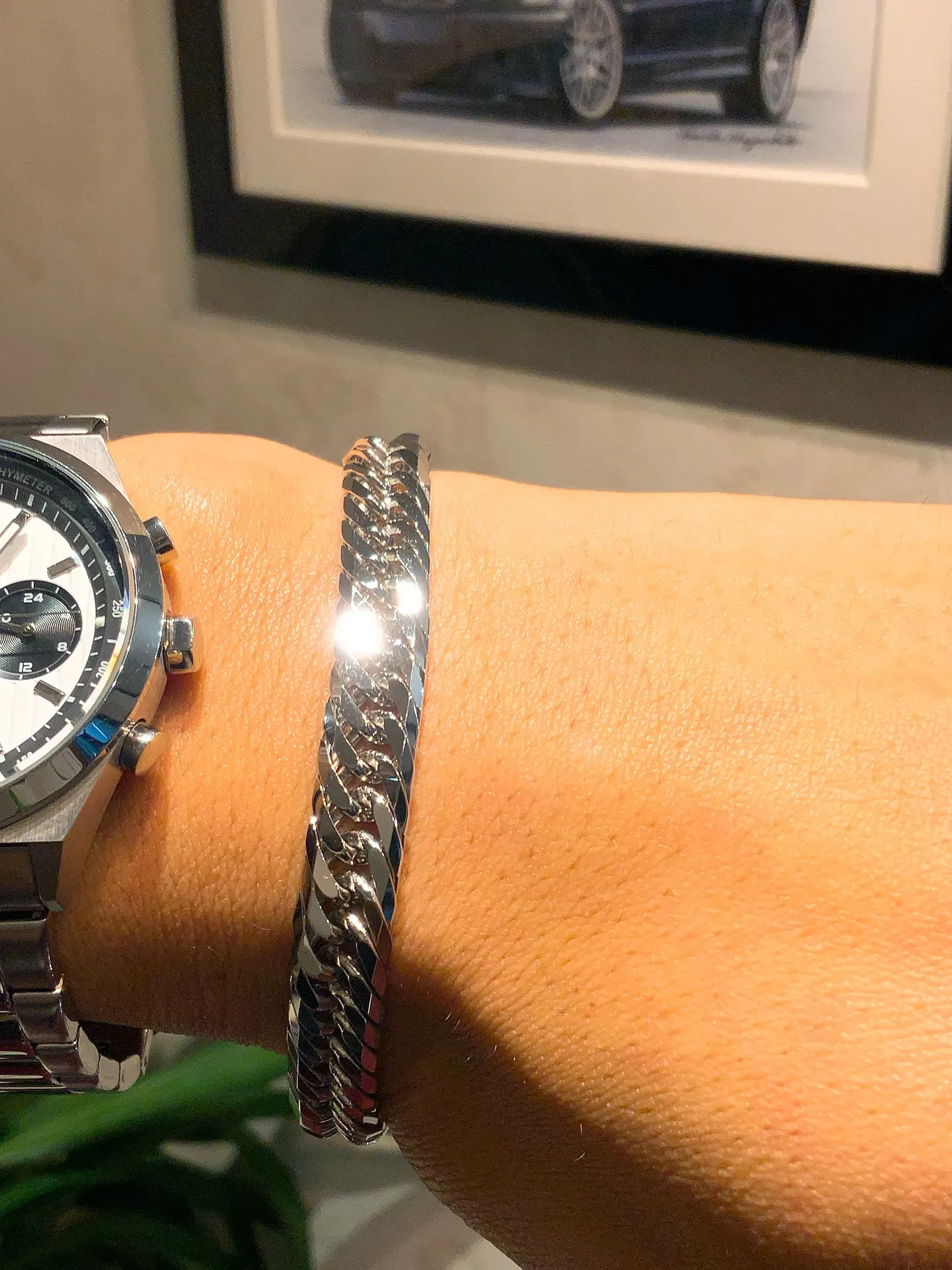 ✨50gの迫力、Pt喜平ブレスレット✨