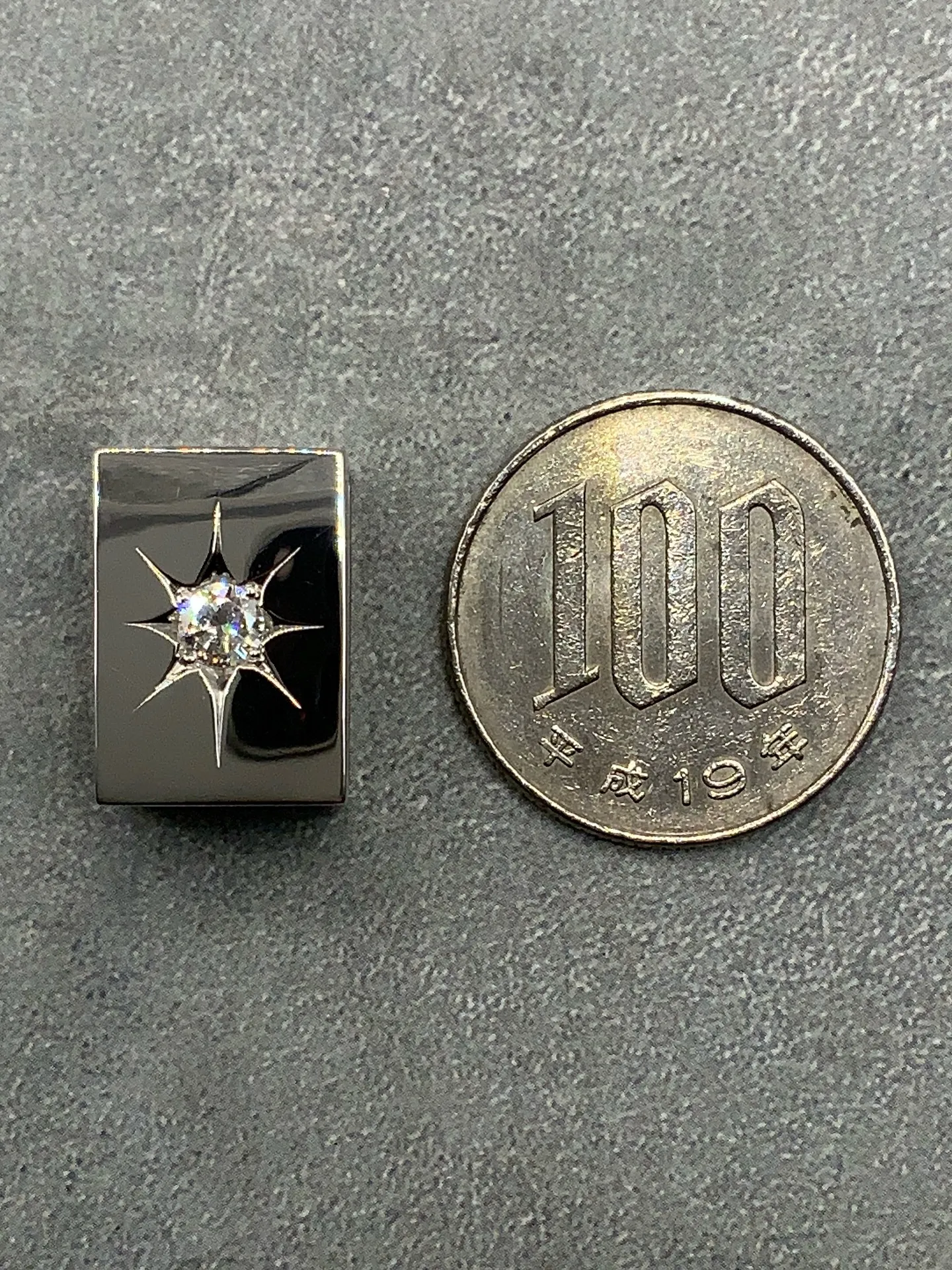 ✨PT900 ダイヤモンド ビーズペンダント✨