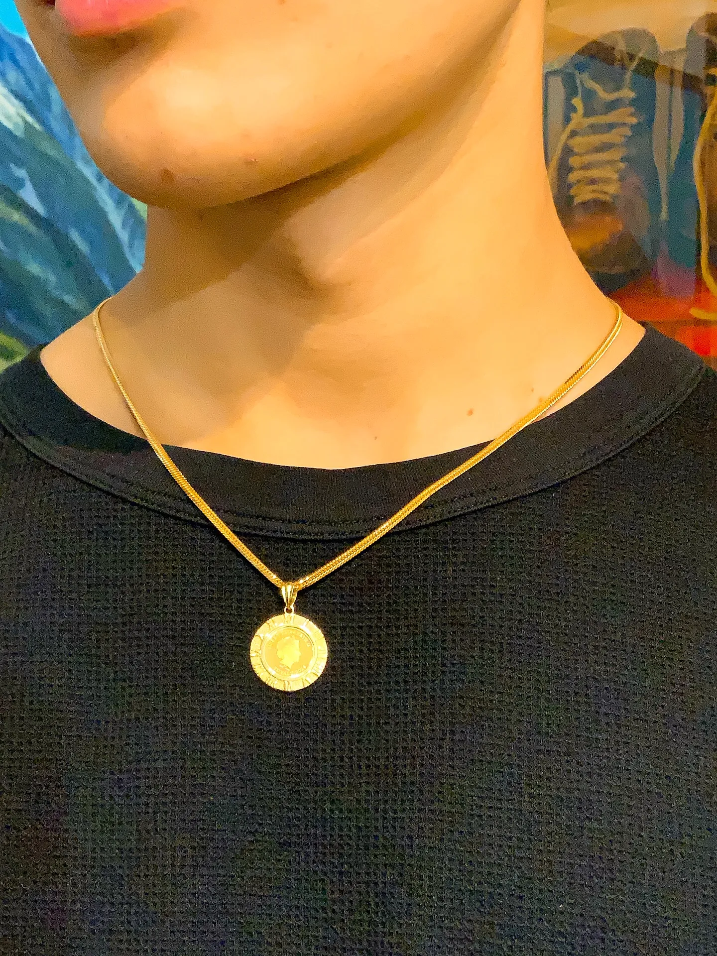 ✨王道コインペンダントの存在感✨