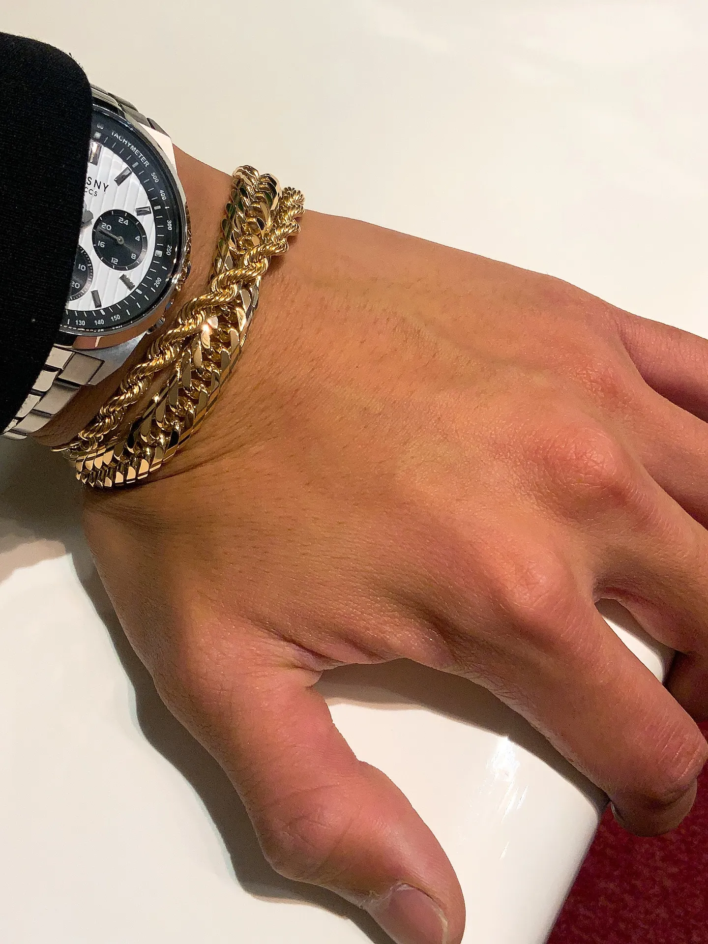 ✨スタイルで選ぶ、ゴールドブレスレット✨