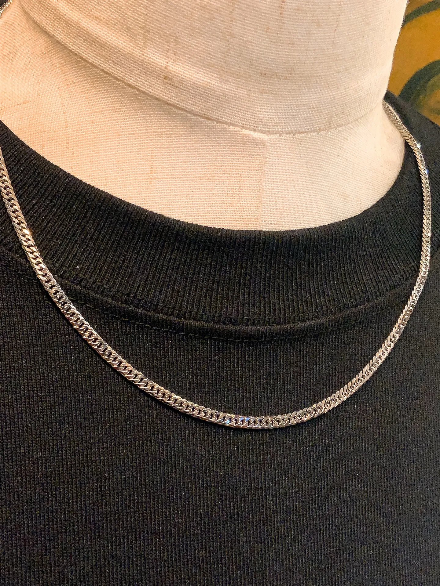 ✨洗練された輝き、プラチナ喜平ネックレス✨