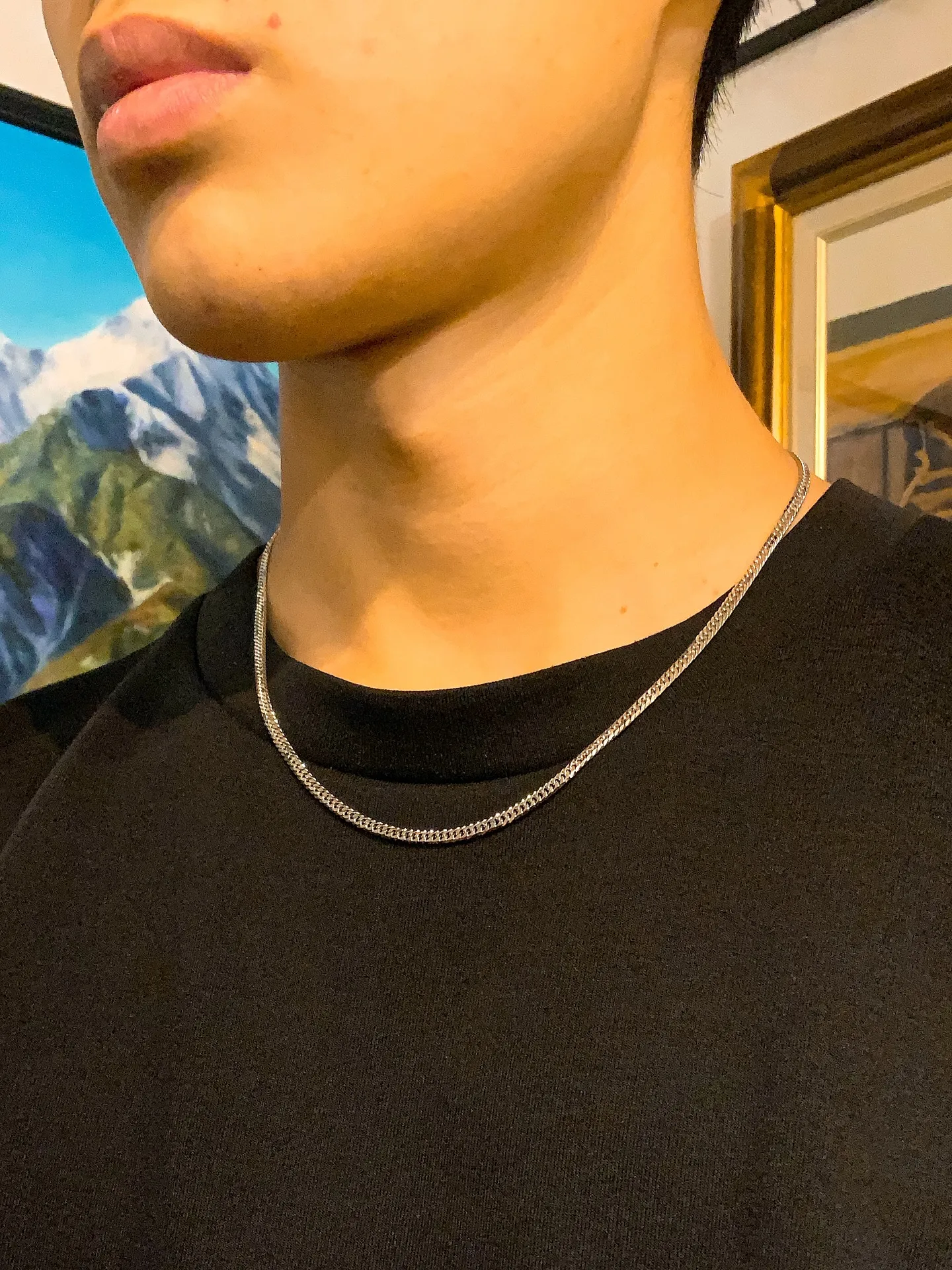 ✨洗練された輝き、プラチナ喜平ネックレス✨