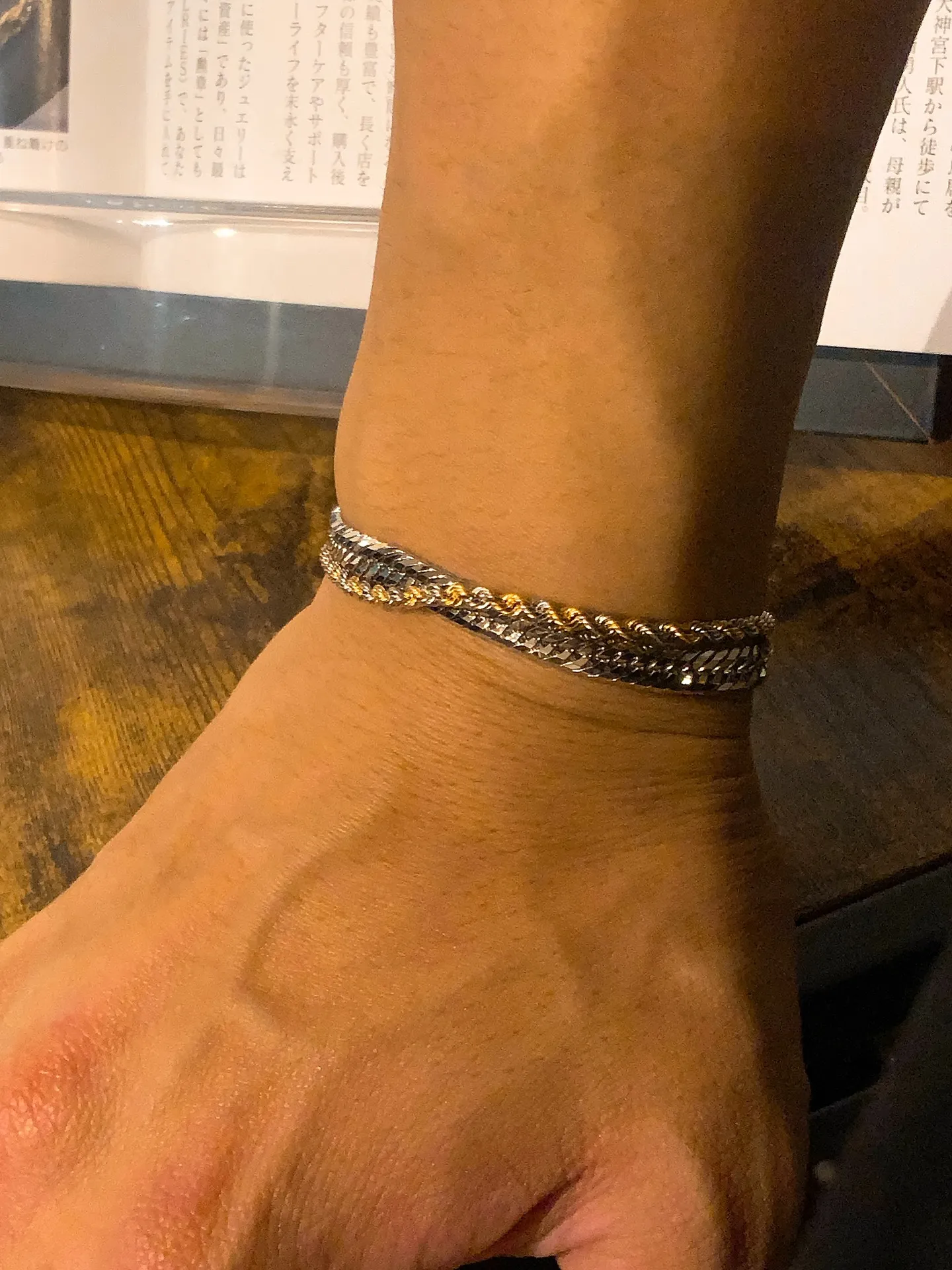 ✨手元で差がつく、18cmブレスレット✨