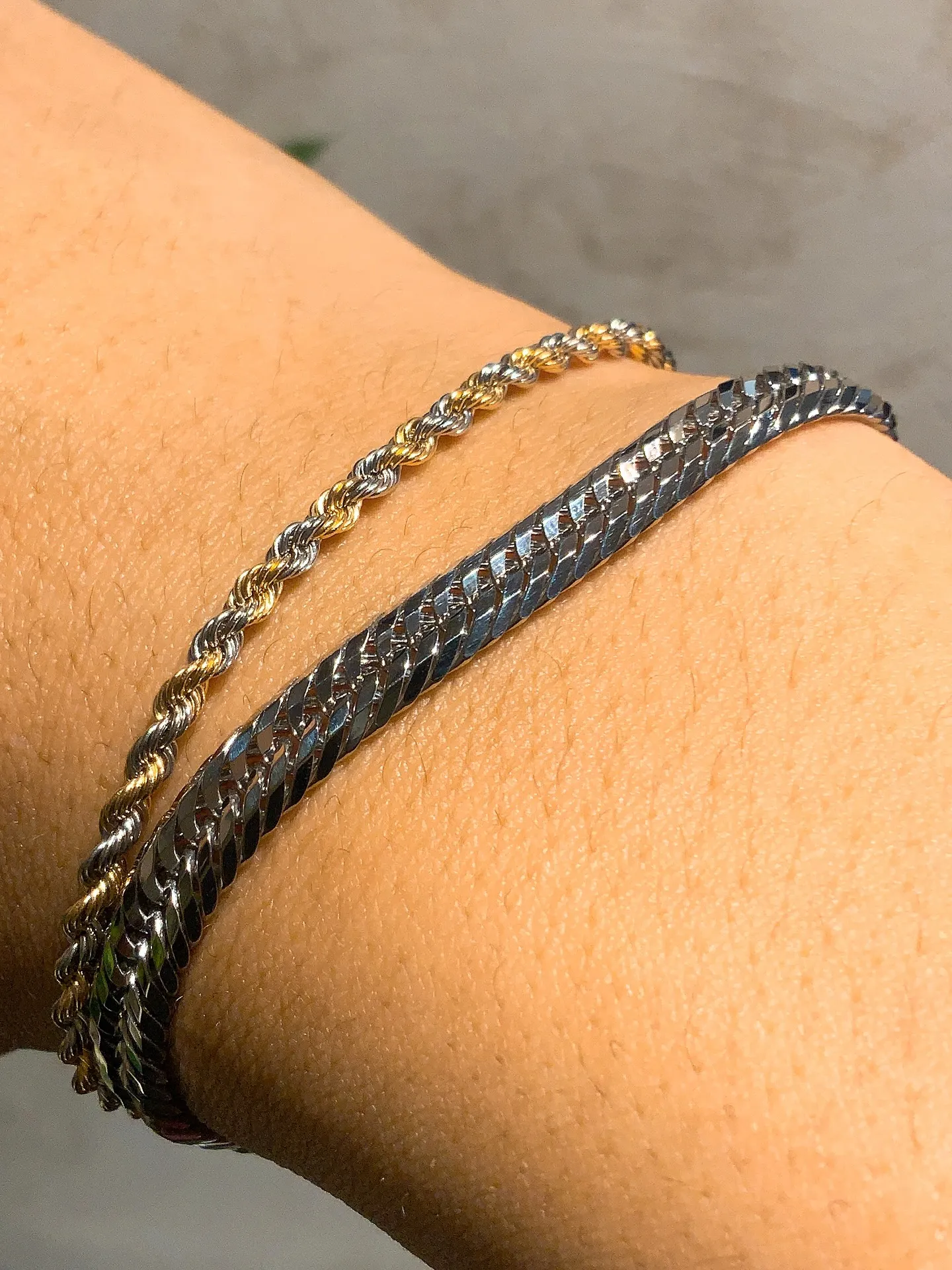 ✨手元で差がつく、18cmブレスレット✨