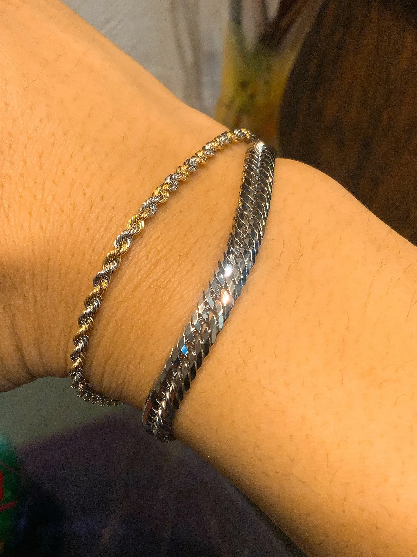 ✨手元で差がつく、18cmブレスレット✨