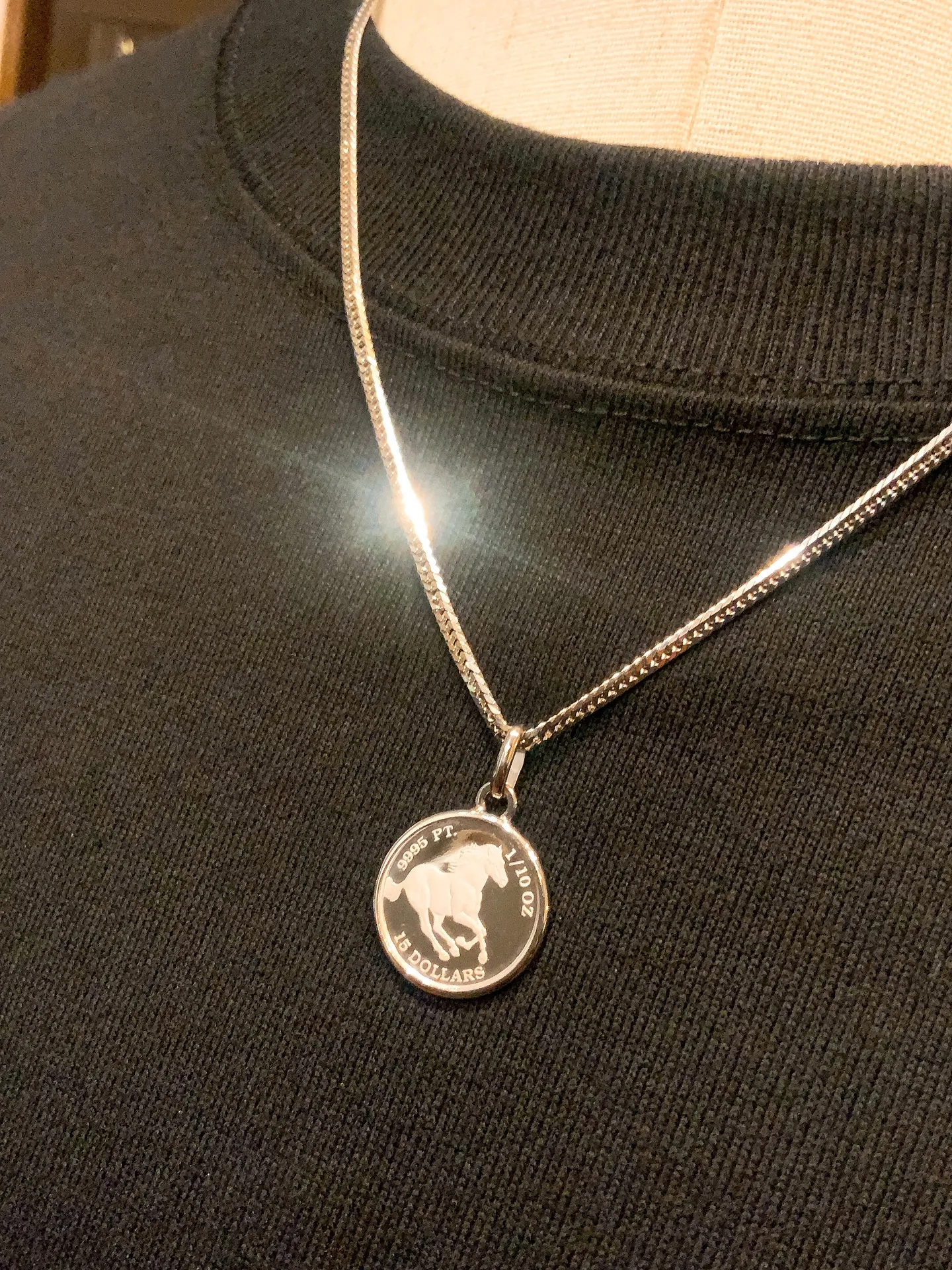 ✨シンプルで差がつく、コインネックレス✨