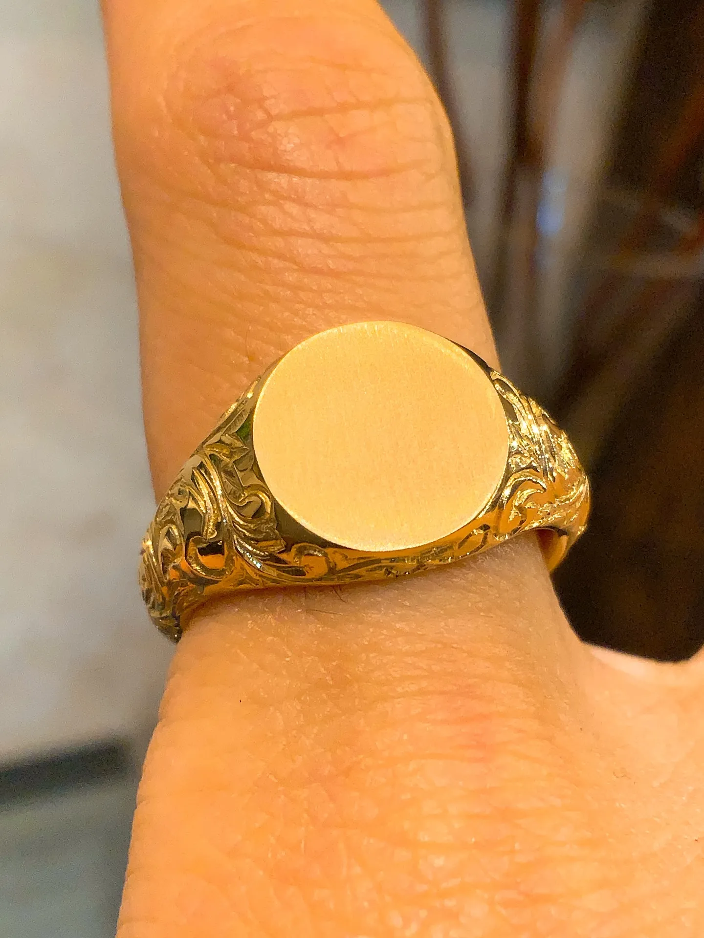 💍✨重厚感で魅せる、シグネットリング✨💍