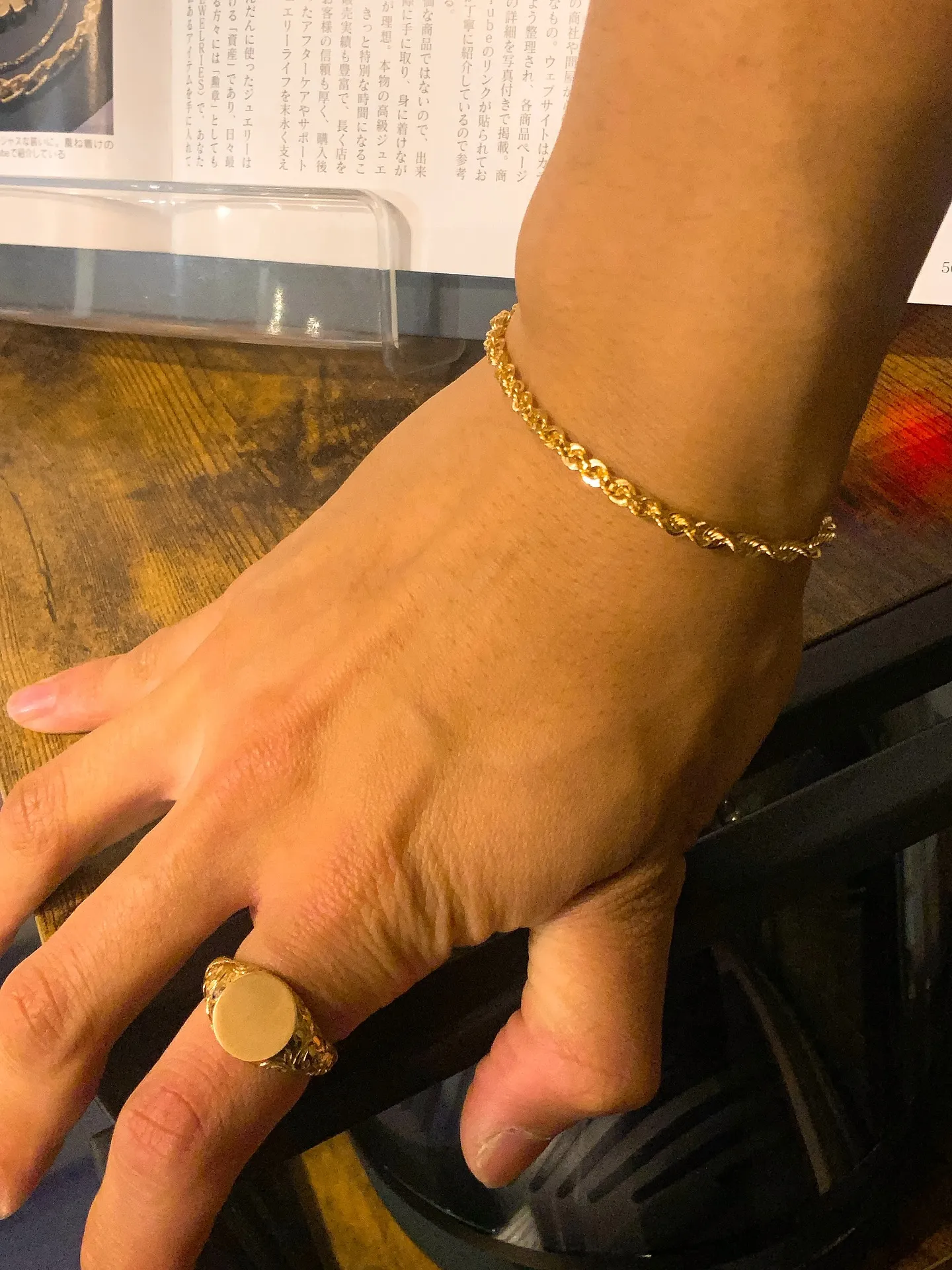 💍✨重厚感で魅せる、シグネットリング✨💍