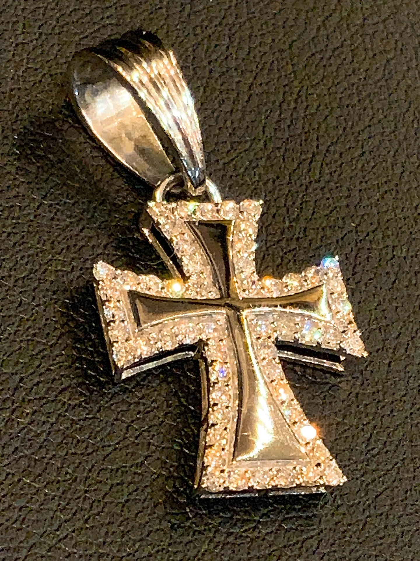 ✨PT900 ダイヤモンドクロスペンダント ＆PT850 1...