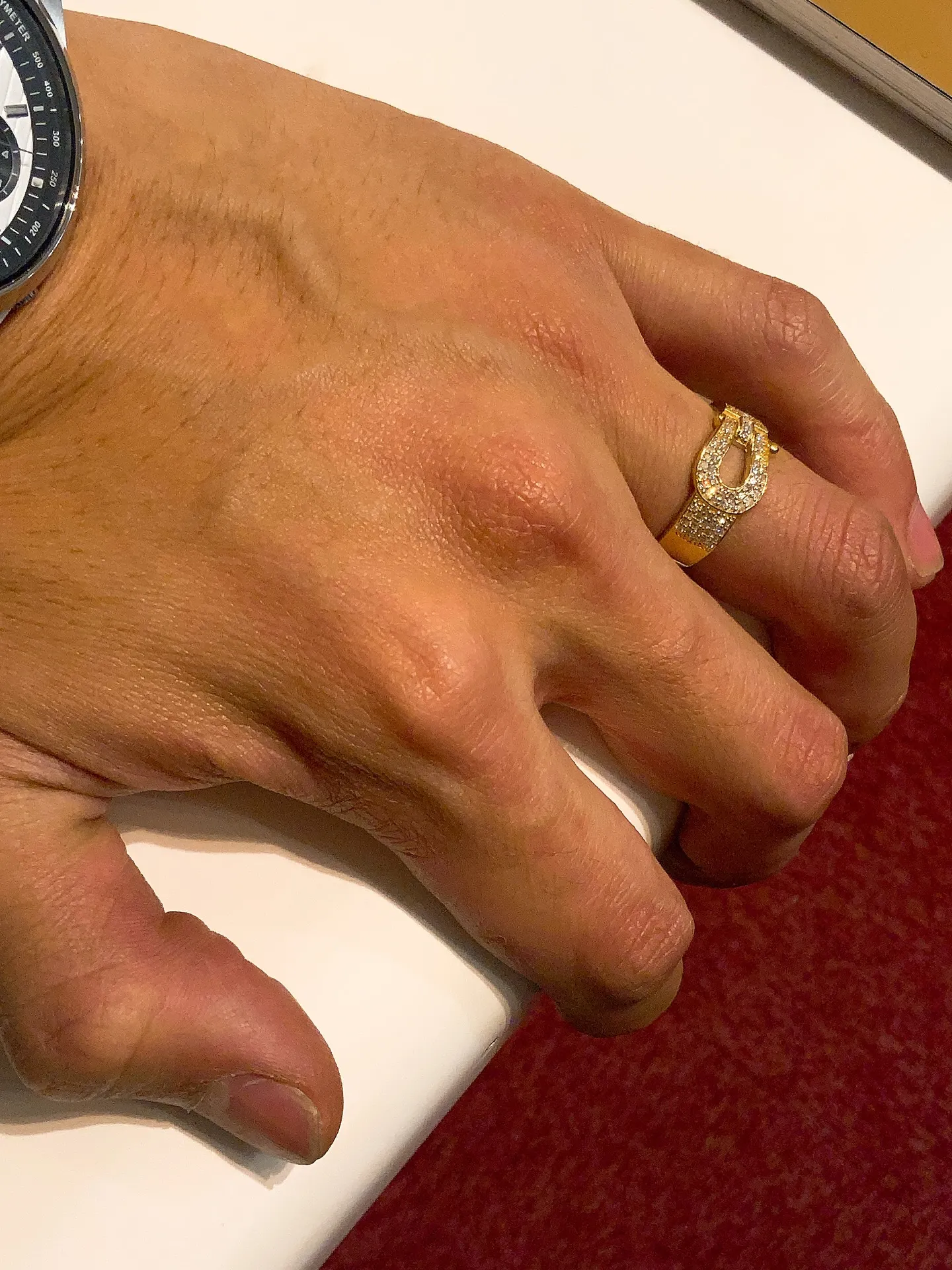 💍✨K18 × PT900 ダイヤモンドリング✨💍