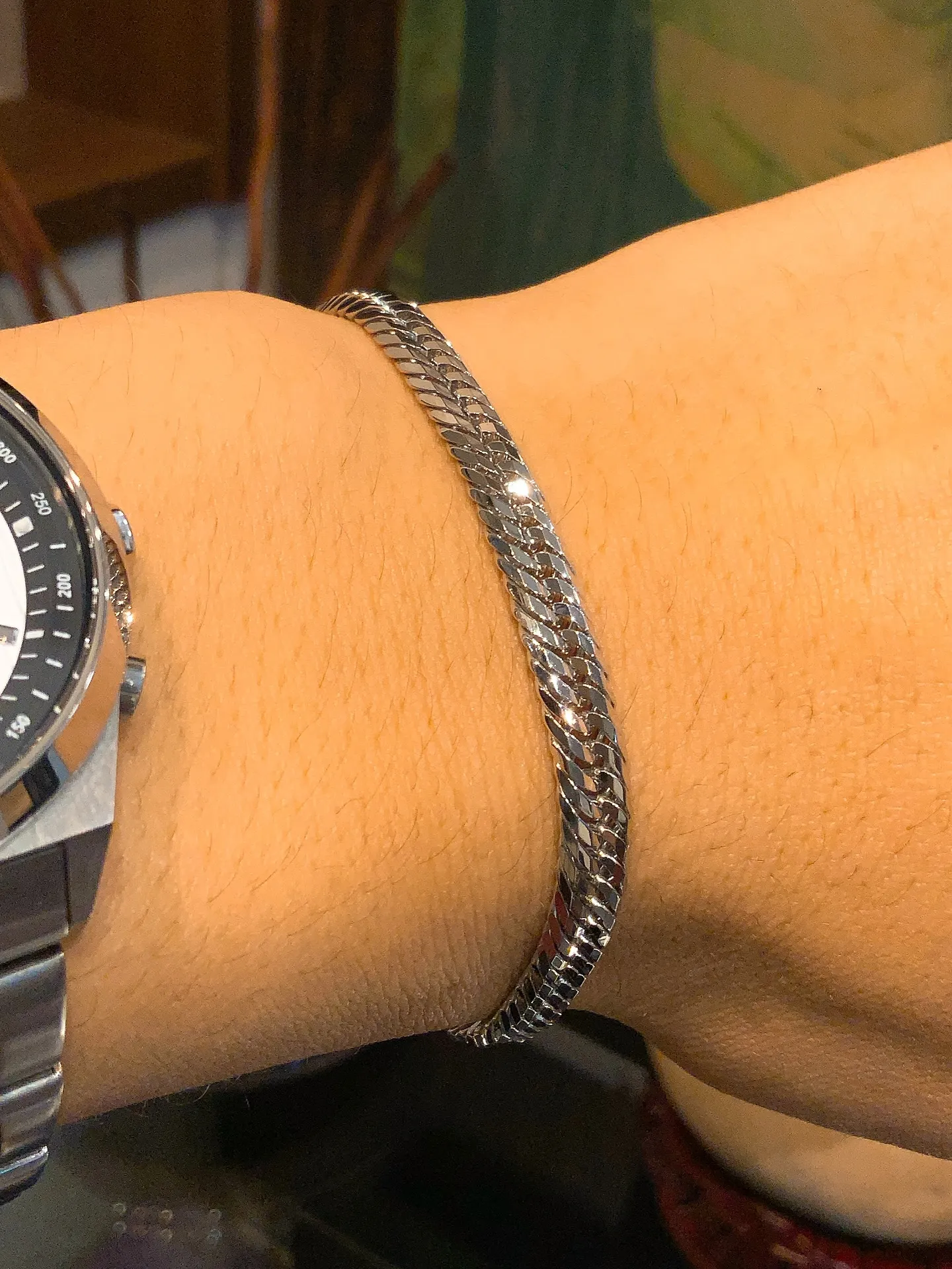 ✨😎PT850 12面トリプル喜平ブレスレット😎✨