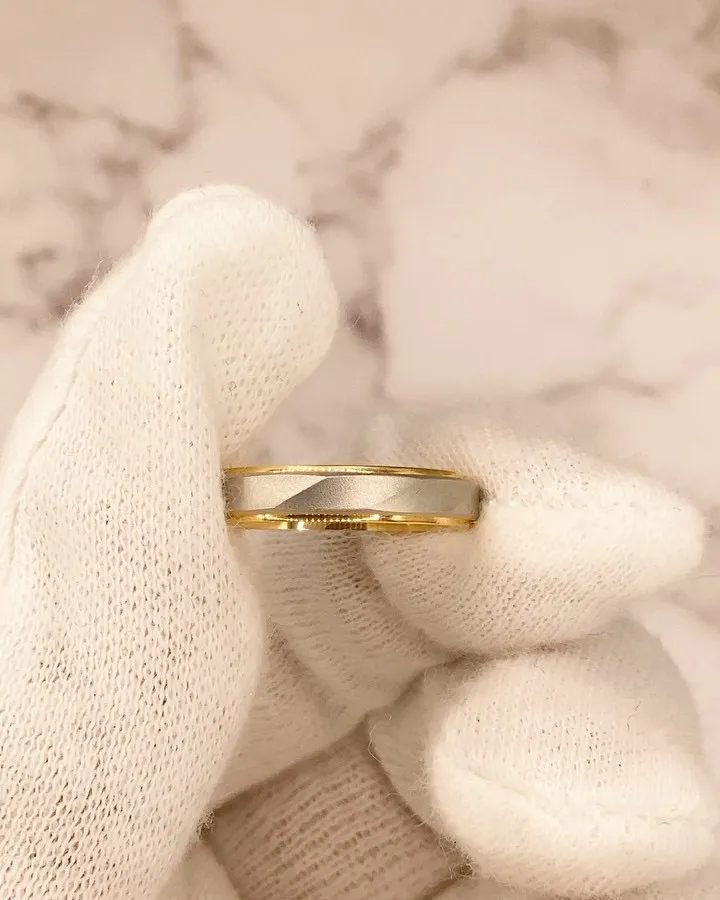 K18 platinaマリッジ リング 💍