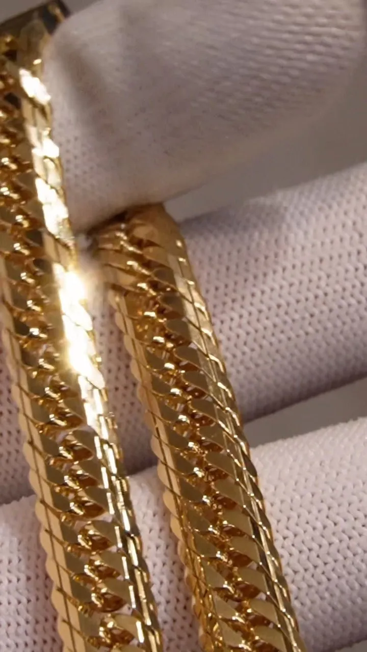 18金 喜平ブレスレット Mカットトリプル 29g 19cm