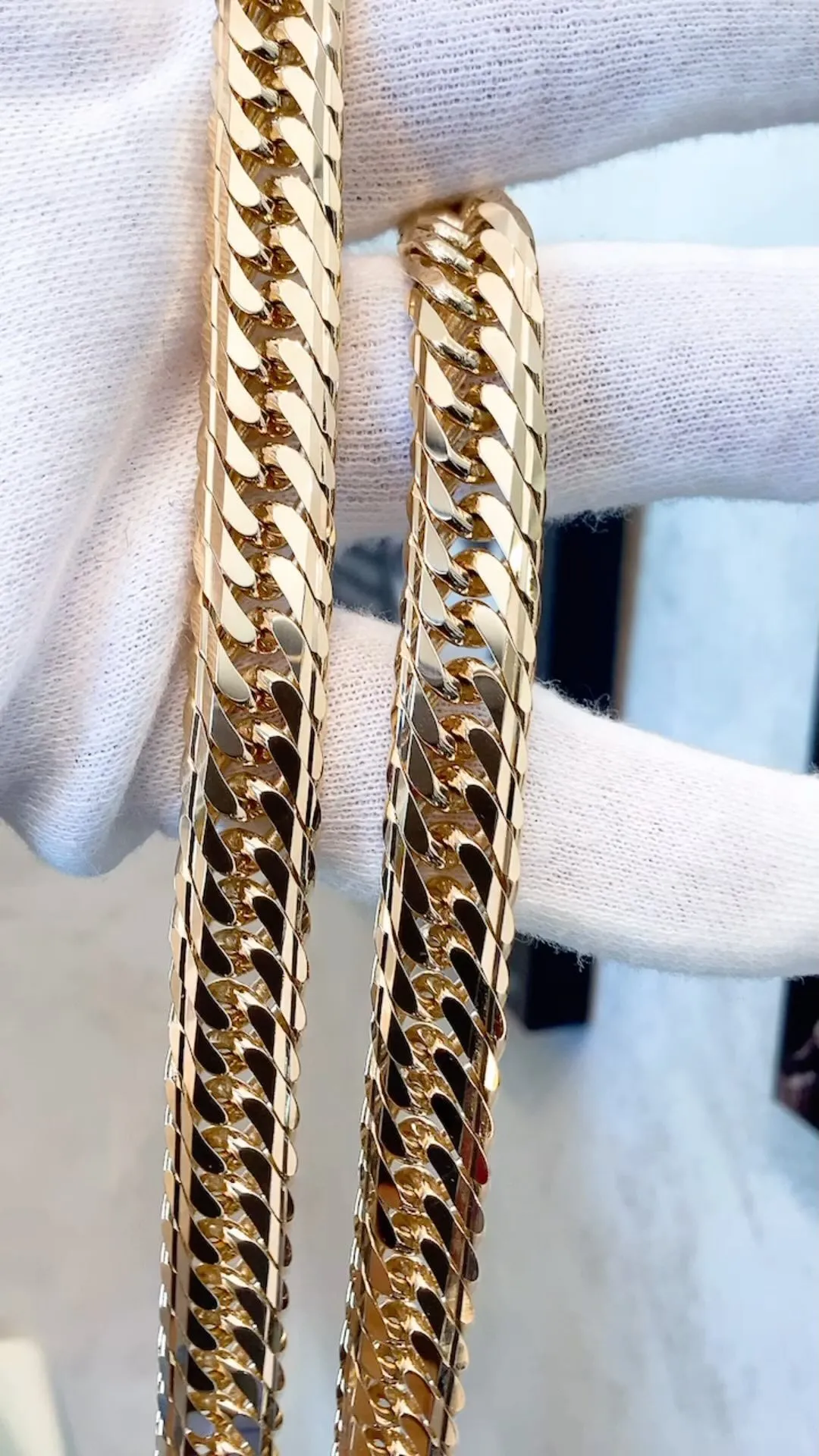 Mカットトリプル喜平137g55cm⁎⁺˳✧༚