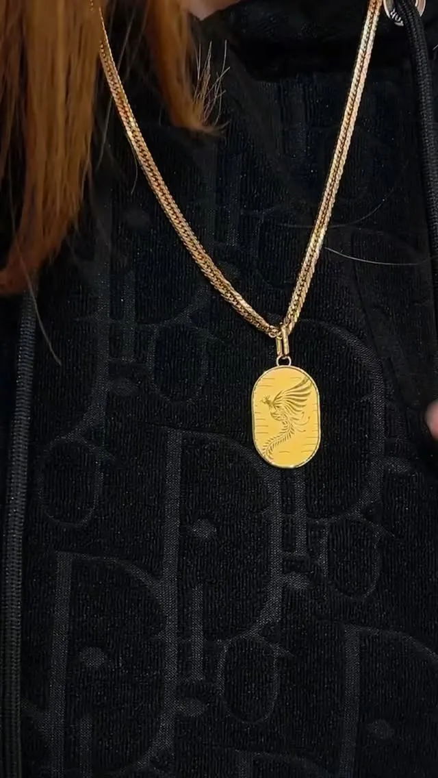 K18喜平 × K24ペンダント✨